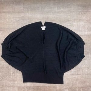 Club Monaco balloon short sleeve sweater wool